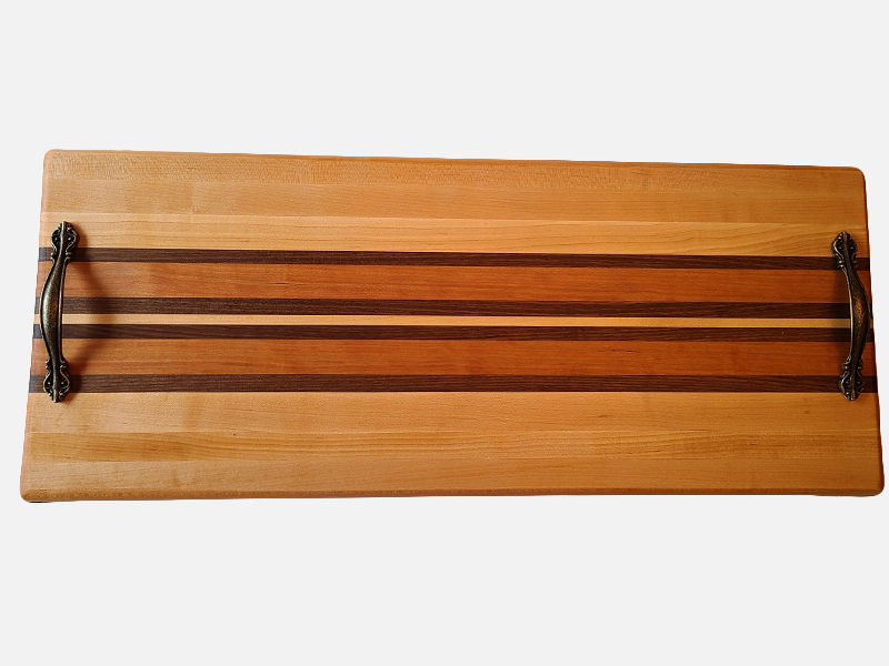 Hardwood charcuterie board