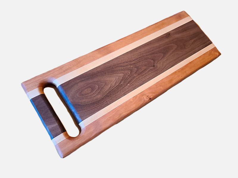 Hardwood charcuterie board